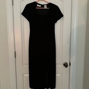 Vintage Liz Claiborne Black Dress